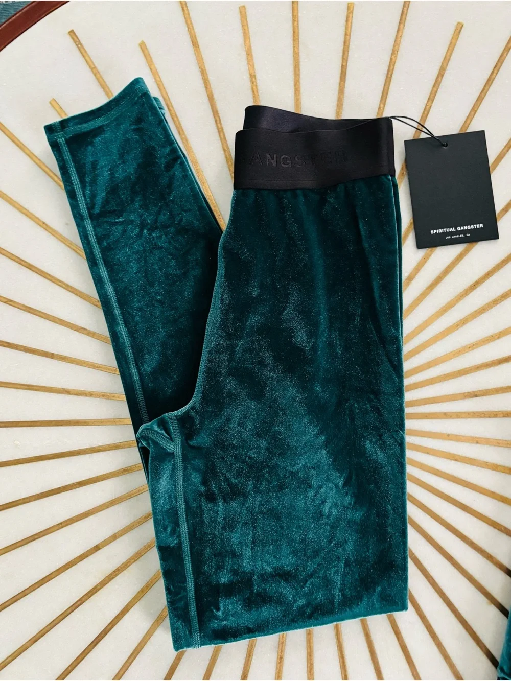 NWT Spiritual Gangster Matching Velour Set